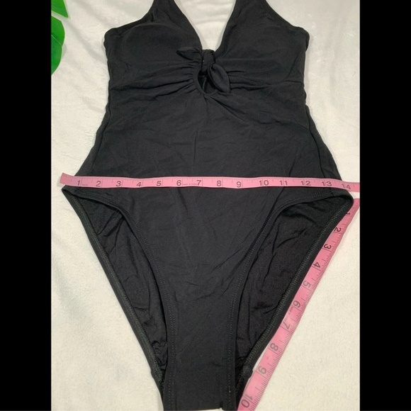 NEW $168 Robin Piccone Ava Underwire‎ One-Piece Swimsuit in Black [SZ 8 ] - Picture 4 of 8